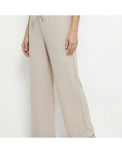 Kopie van Kopie van Pantalon souple texturé, noué taille - Terracota