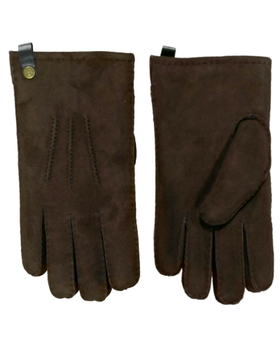 Gants pour homme en cuir d'agneau - Daim/laine | 4 couleurs | 2 variantes