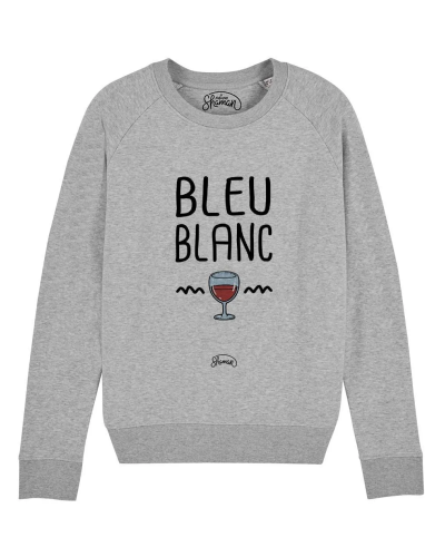 SWEAT GRIS CHINE FEMME BLEU BLANC ROUGE
