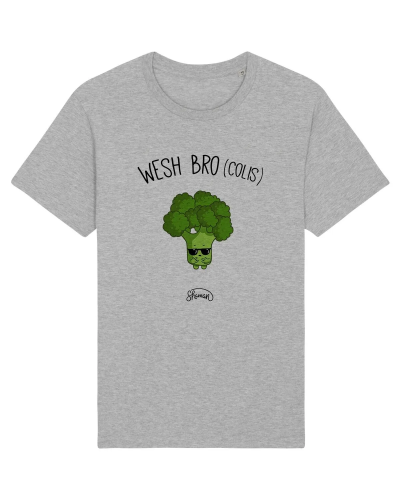 TSHIRT GRIS CHINE HOMME WESH BRO (COLIS)