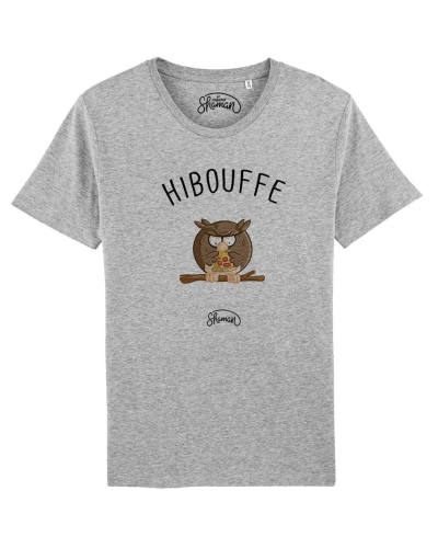 TSHIRT GRIS CHINE HOMME HIBOUFFE