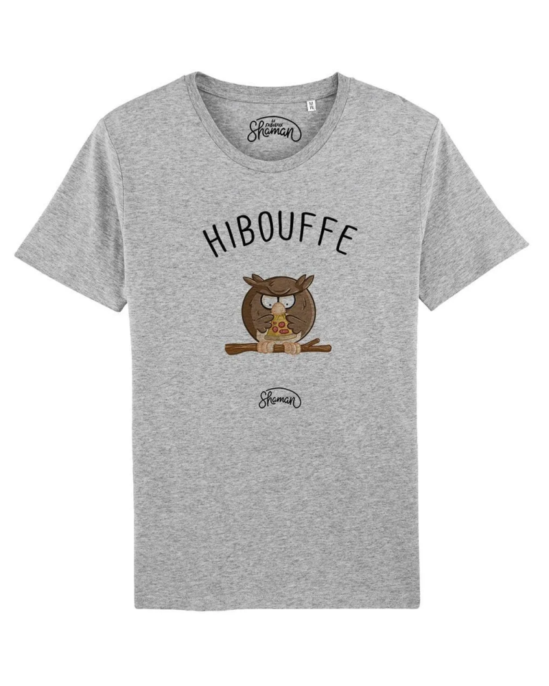 TSHIRT GRIS CHINE HOMME HIBOUFFE