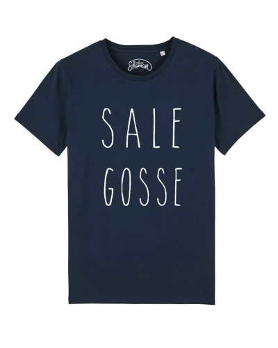 TSHIRT NAVY HOMME SALE GOSSE
